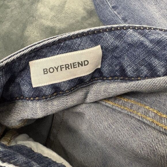 Torrid Premium Denim Boyfriend Stretch Jeans Size 18 Butterfly Patch - Picture 11 of 11